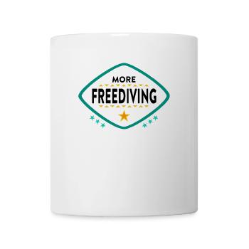 Freitauchen Tauchen - Tasse - Weiß - Vorne