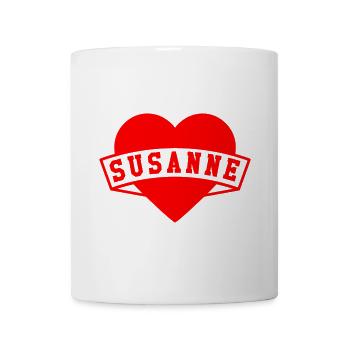 Susanne Herzen - Tasse - Weiß - Vorne