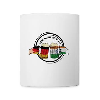 Prostfreudige Bierfreunde Indien - Tasse - Weiß - Vorne