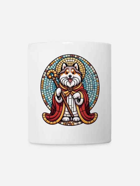 Heilige Pfote - Tasse - Weiß
