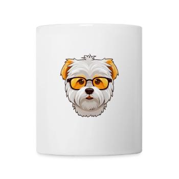 West Highland White Terrier Hunderasse Aquarell C - Tasse - Weiß - Vorne