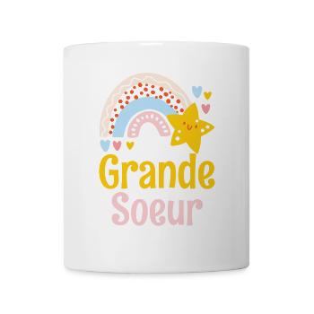 Ätere Schwester Große Schwester - Tasse - Weiß - Vorne