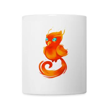 Phönix Küken mit blauen Augen - Tasse - Weiß - Vorne