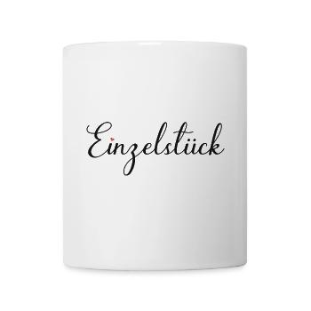 Einzelstück - Tasse - Weiß - Vorne