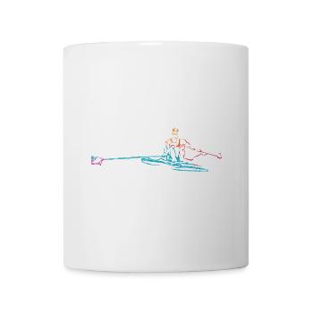 Altehrwürdiger Rudersport Pharaonen - Tasse - Weiß - Vorne