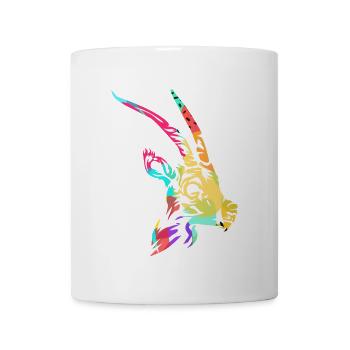 Anmutige Gazelle Steppenläufer - Tasse - Weiß - Vorne