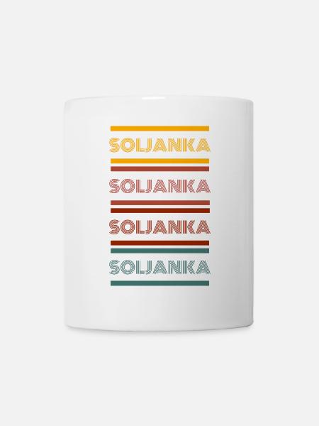 Retro Soljanka - Tasse - Weiß