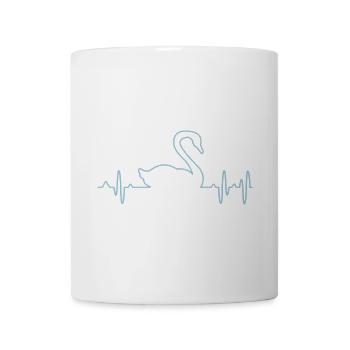 Schwan - Tasse - Weiß - Vorne