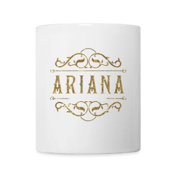 Ariana gold - Tasse - Weiß - Vorne