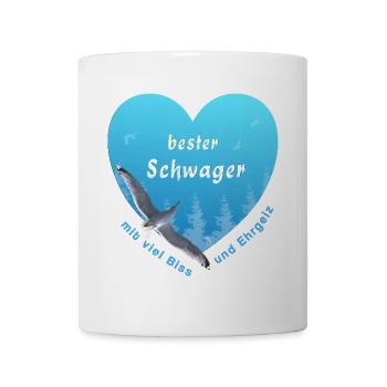 bester Schwager - Tasse - Weiß - Vorne