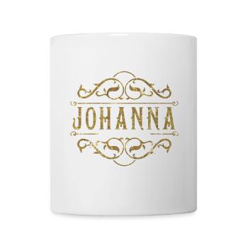 Johanna gold - Tasse - Weiß - Vorne