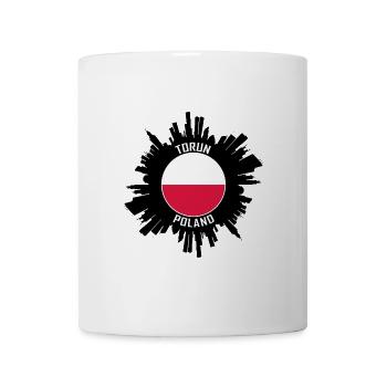 Torun Skyline Polen Flagge Reise-Souvenir - Tasse - Weiß - Vorne