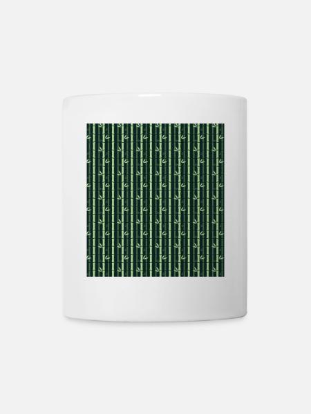 Bambus Gesichtsmaske - Tasse - Weiß