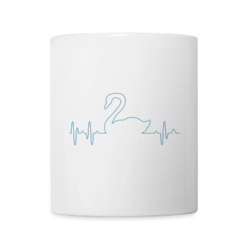 Schwan - Tasse - Weiß - Vorne