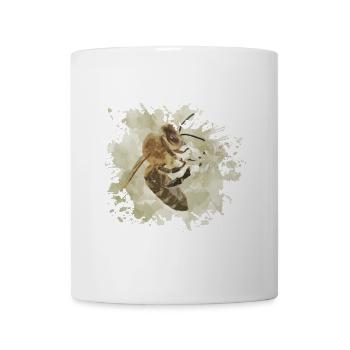 Bienen Biene - Tasse - Weiß - Vorne