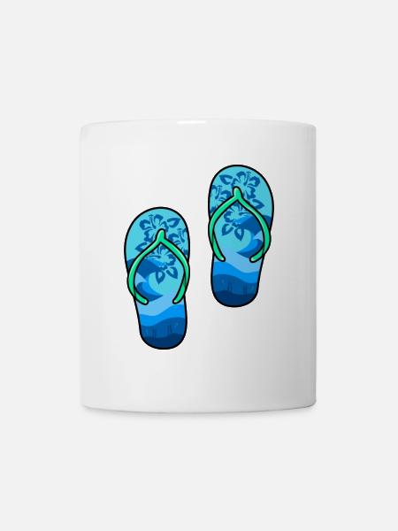 flipflop - Tasse - Weiß