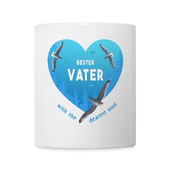 bester Vater - Tasse - Weiß - Vorne
