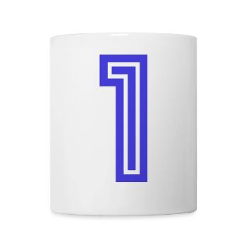 1. 1 JAHR. 1. JAHRESTAG. 1 JAHR GEBURTSTAG - Tasse - Weiß - Vorne
