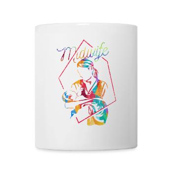 Einfühlsame Hebamme Geburtsbegleitung - Tasse - Weiß - Vorne