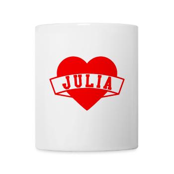 Julia Herzen - Tasse - Weiß - Vorne