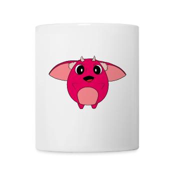 Knuffig, süß und plüschig - Tasse - Weiß - Vorne