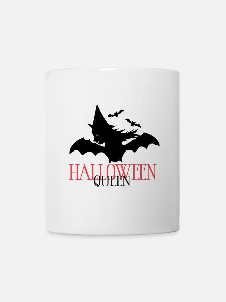Hexe Halloween - Tasse - Weiß