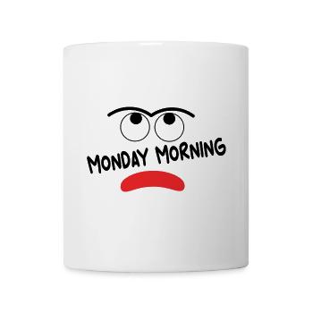 Monday Morning - Tasse - Weiß - Vorne