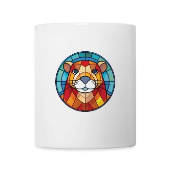 Gopher Buntes Aquarell Tier Haustier Illustration - Tasse - Weiß - Vorne