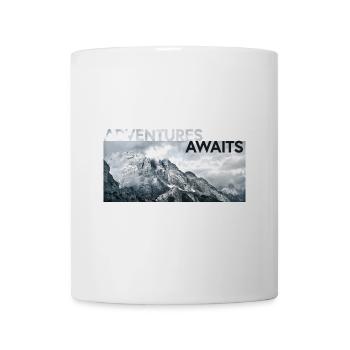 ADVENTURE AWAITS - Tasse - Weiß - Vorne