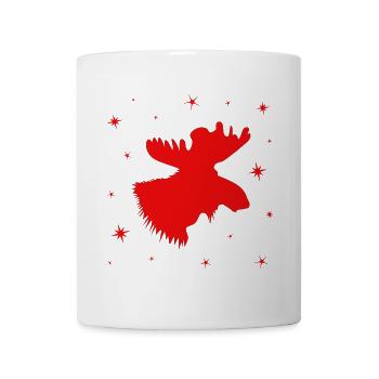 Elch Rentier Hirsch - Tasse - Weiß - Vorne