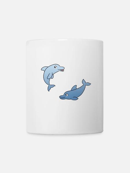 Dolphin - Tasse - Weiß