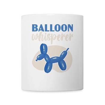 Ballonflüsterer Ballonverdrehung Ballonmodellierun - Tasse - Weiß - Vorne