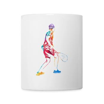 Wendiger Squash Vereinsspieler - Tasse - Weiß - Vorne