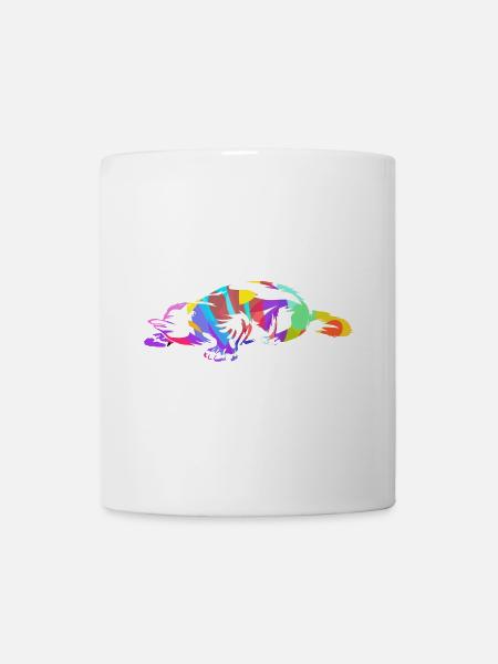 Neugieriges Schnabeltier Australien - Tasse - Weiß