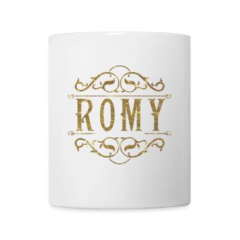 Romy gold - Tasse - Weiß - Vorne