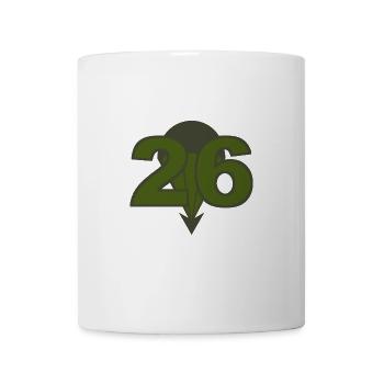 FschJgRgt 26 - Tasse - Weiß - Vorne