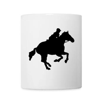 galopper - Tasse - Weiß - Vorne