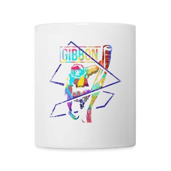 Furchtloser Gibbon Dschungelpfad - Tasse - Weiß - Vorne