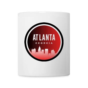"Lebendige Atlanta-Verschmelzung von Geschichte und Innovation - Tasse - Weiß - Vorne