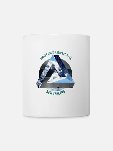 Eisiger Mount Cook Gipfelsturm - Tasse - Weiß