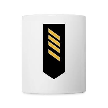Schulterklappe Marine Stabsgefreiter - Tasse - Weiß - Vorne