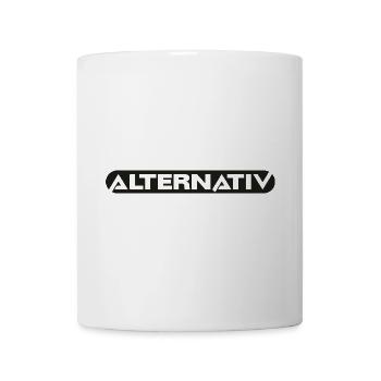 Alternativ inveriert - Tasse - Weiß - Vorne