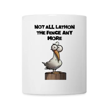 Witziger Spruch Englisch lustig Sticker - Tasse - Weiß - Vorne