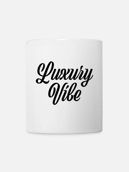 076 // LUXURY VIBE - Tasse - Weiß
