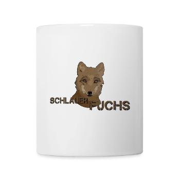 Fuchs schlauer Fuchs - Tasse - Weiß - Vorne