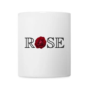 rose - Tasse - Weiß - Vorne