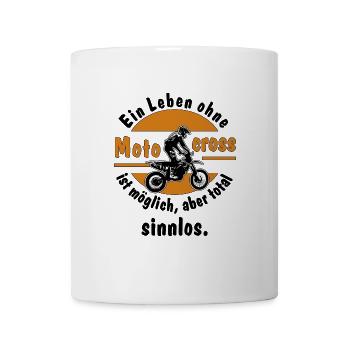 leben ohne mx ist sinnlos - Tasse - Weiß - Vorne