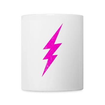 PURPLE ELECTRIC STORM - Tasse - Weiß - Vorne