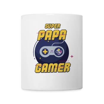 Super Daddy Gamer - Tasse - Weiß - Vorne