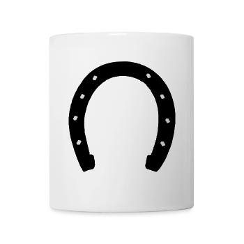 hufeisen - Tasse - Weiß - Vorne
